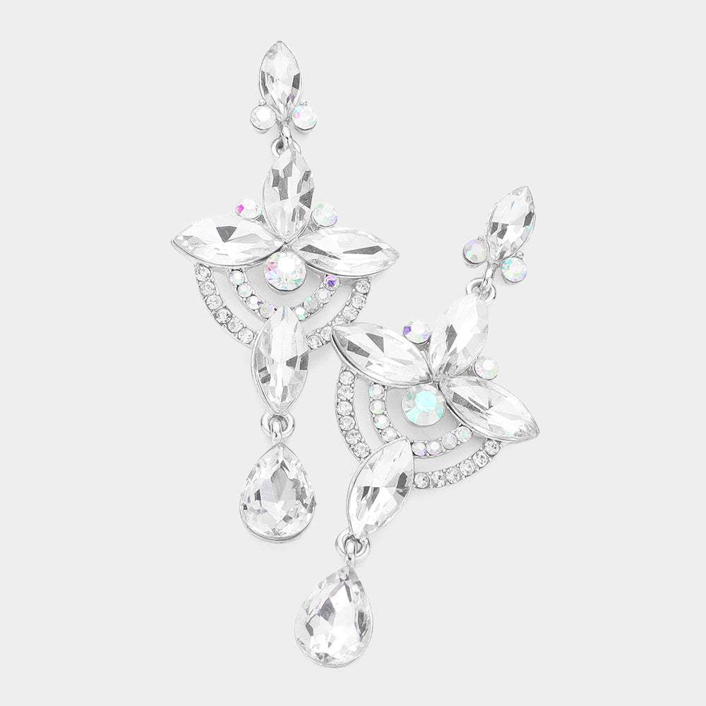Regal Chandelier Drop Earrings - Madeline Love - Flyclothing LLC