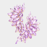 Marquise Stone Cluster Evening Earrings - Madeline Love - Flyclothing LLC