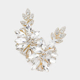 Glass Petal Evening Earrings - Madeline Love - Flyclothing LLC