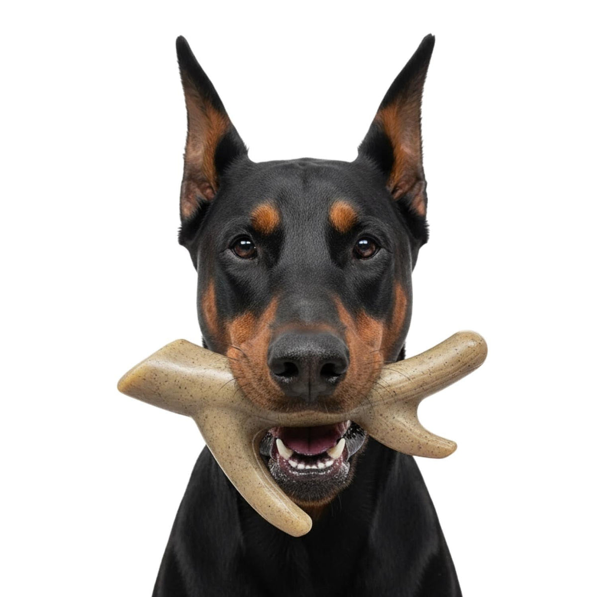 Ever Antler Nylon Chew Bone | Elk Antler Shaped Dog Toy for Aggressive Chewers | SodaPup - SodaPup/True Dogs, LLC - Flyclothing LLC