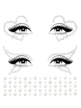 Ayla Glow in the Dark Face Jewels Sticker
