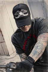 Black Market Art Company Eagle Foam Trucker Hat Print - Black Market Art Company - Flyclothing LLC