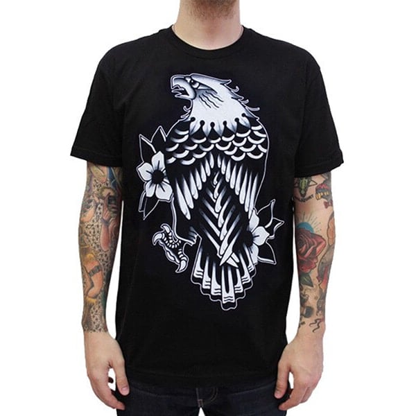 Black Market Art Company Eagle Rain Men's T-Shirt