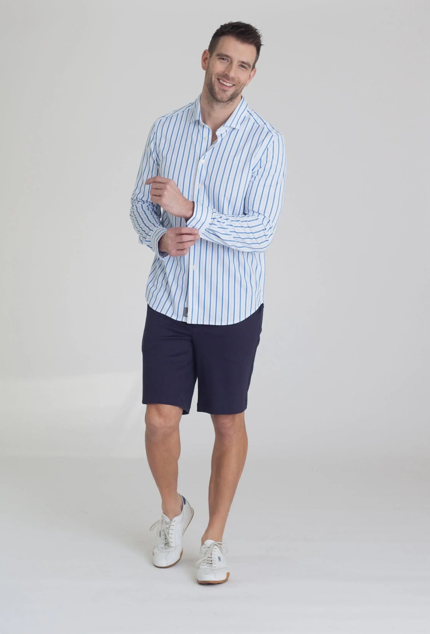 Stretch Eagle Shorts - Navy - Buki - Flyclothing LLC