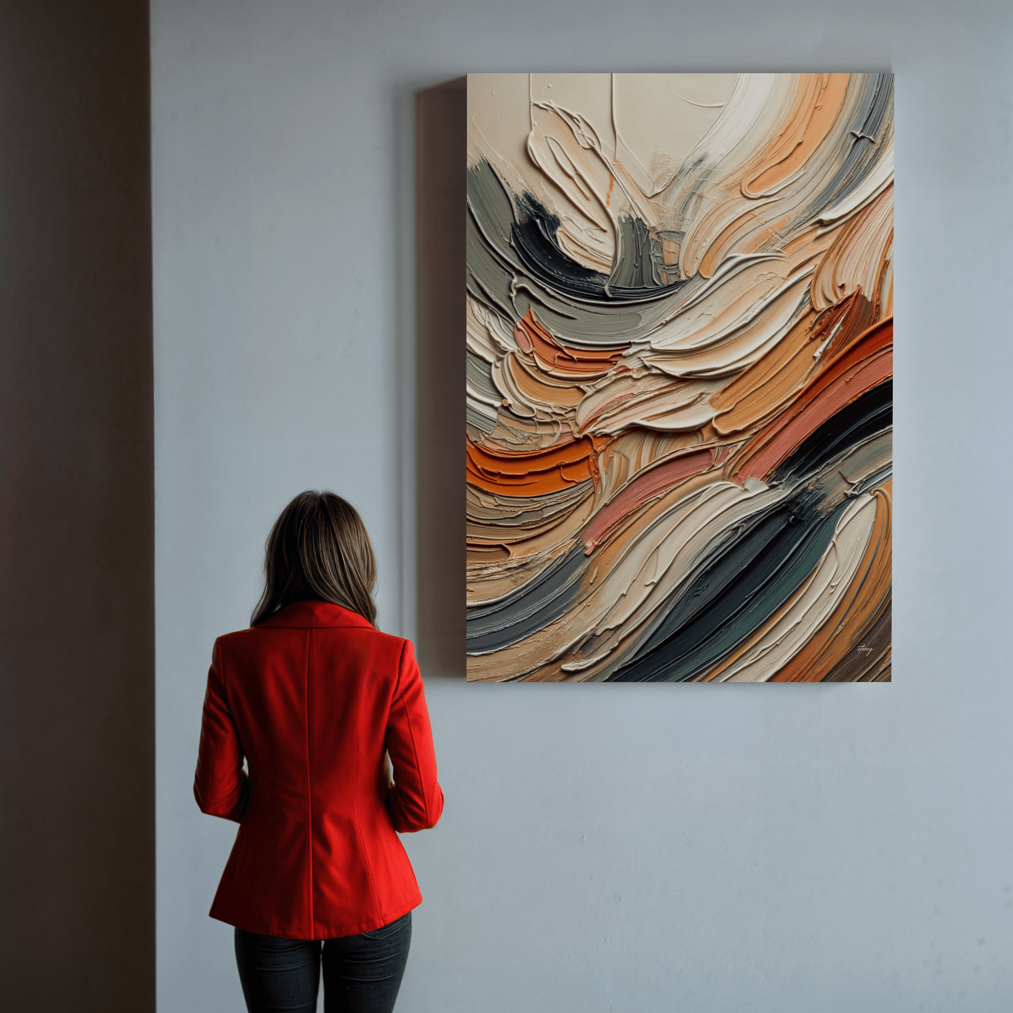 Canvas Print: "Earthen Strata" - Tailored Canvases - Flyclothing LLC