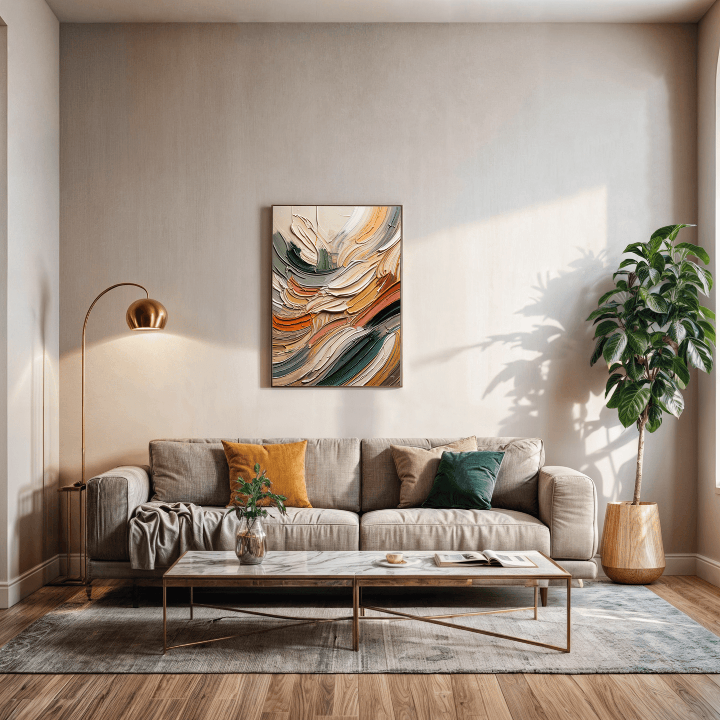 Canvas Print: "Earthen Strata" - Tailored Canvases - Flyclothing LLC