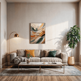 Canvas Print: "Earthen Strata" - Tailored Canvases - Flyclothing LLC