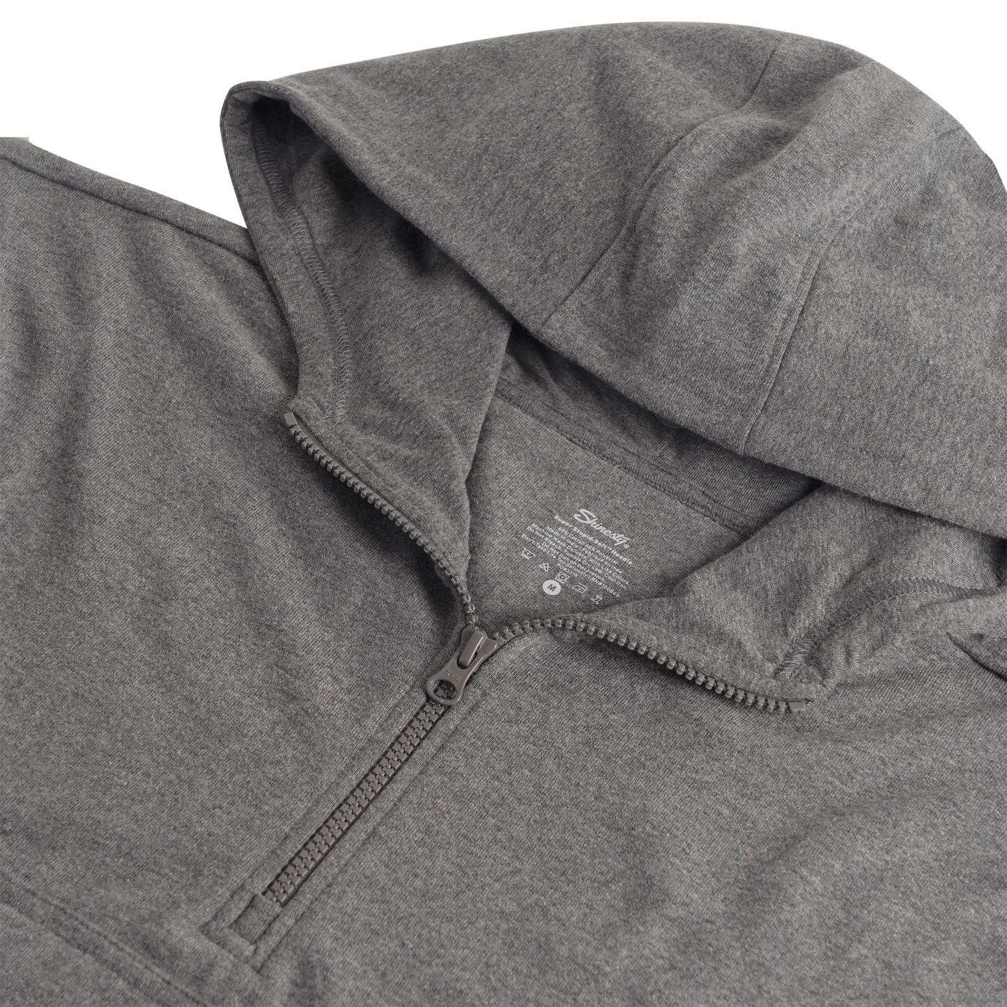The Seattle Skyline | Grey Goldilocks™ Women’s Half Zip Lounge Hoodie - Shinesty - Flyclothing LLC
