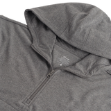 The Seattle Skyline | Grey Goldilocks™ Women’s Half Zip Lounge Hoodie - Shinesty - Flyclothing LLC