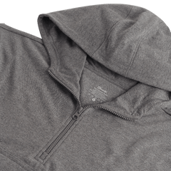 The Seattle Skyline | Grey Goldilocks™ Women’s Half Zip Lounge Hoodie - Shinesty