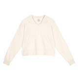 The Cream Of The Crop | Oatmeal Goldilocks™ Women’s Half Zip Lounge Hoodie - Shinesty - Flyclothing LLC