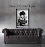 Black Market Art Company Eddie Mugshot Print