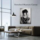 Black Market Art Company Eddie Mugshot Print - Black Market Art Company - Flyclothing LLC