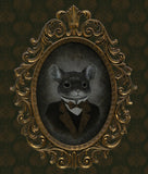 Black Market Art Company Edgar Smoke Print