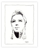 Black Market Art Company Edie Sedgwick Print