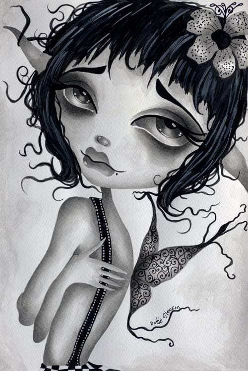 Black Market Art Company Elle Print - Black Market Art Company - Flyclothing LLC