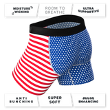 The Ellis Island | USA Flag Ball Hammock® Pouch Underwear
