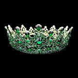 Round Teardrop Stone Accented Princess Tiara - Madeline Love - Flyclothing LLC