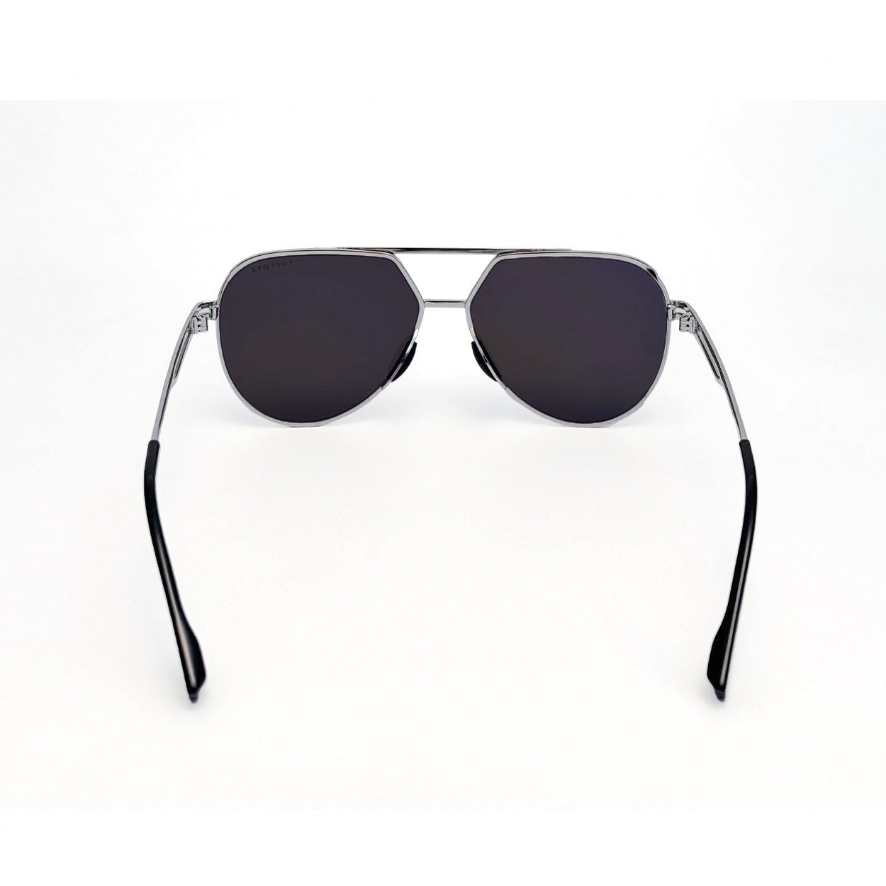 Untangled x Emily- Tangle Free - Mirrored Purple Aviator Sunglasses - TopFoxx - Flyclothing LLC