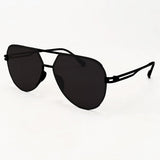 Untangled x Emily - Tangle Free - Black Aviator Sunglasses - TopFoxx - Flyclothing LLC