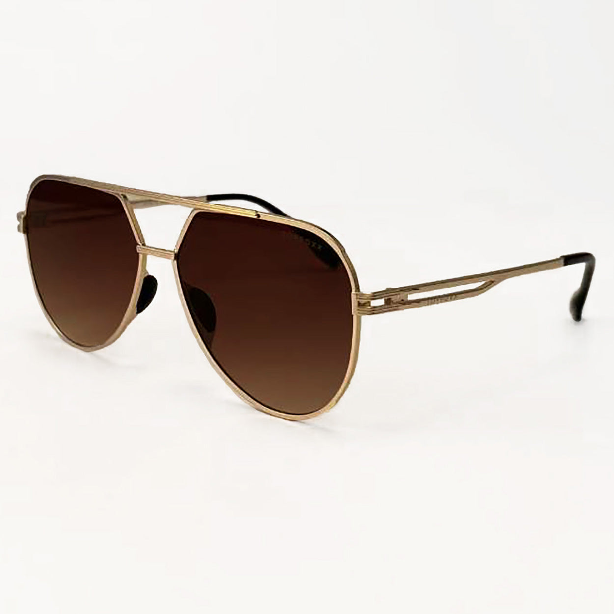Untangled X Emily - Tangle Free - Brown Aviator Sunglasses - TopFoxx - Flyclothing LLC