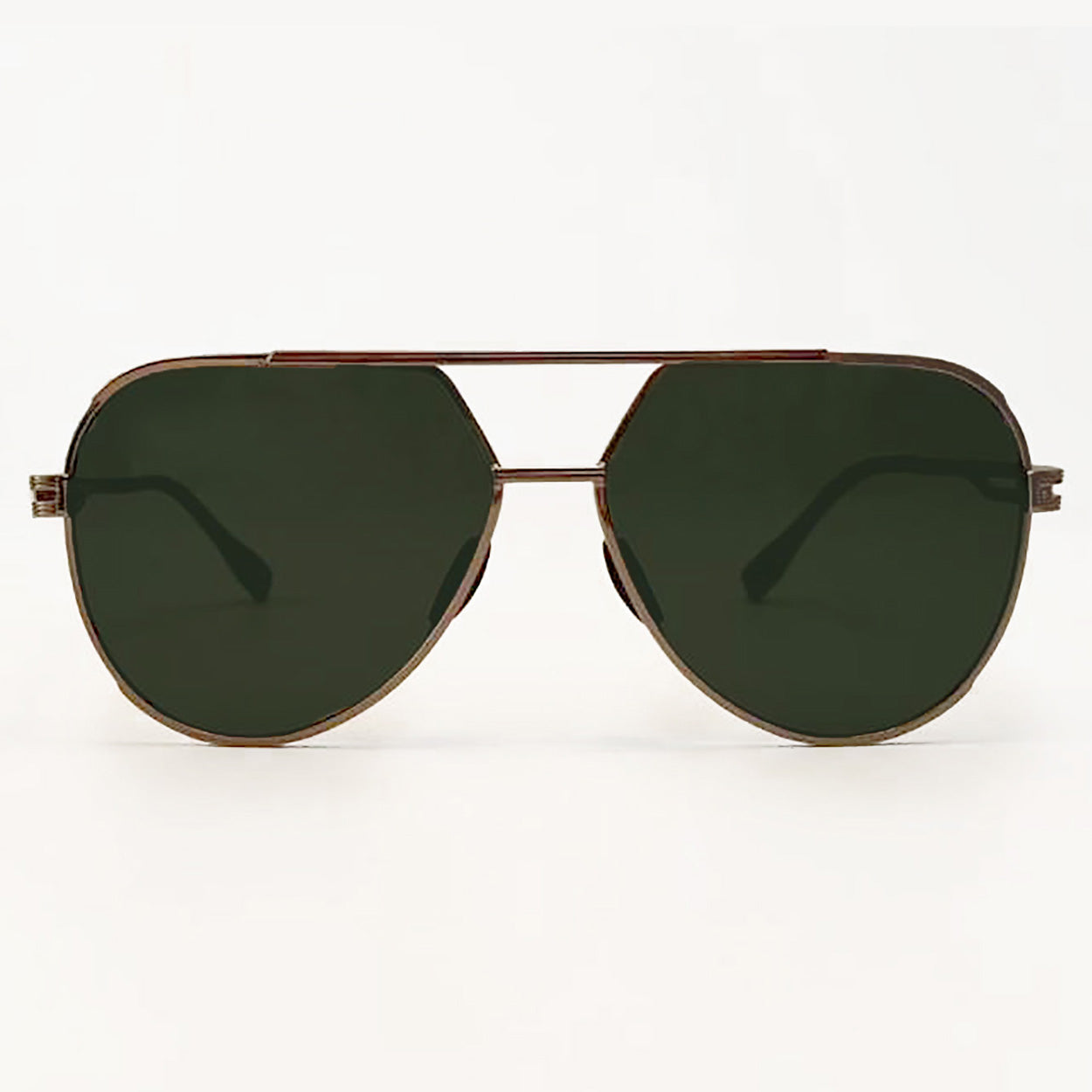Untangled x Emily - Tangle Free - Olive Aviator Sunglasses - TopFoxx - Flyclothing LLC