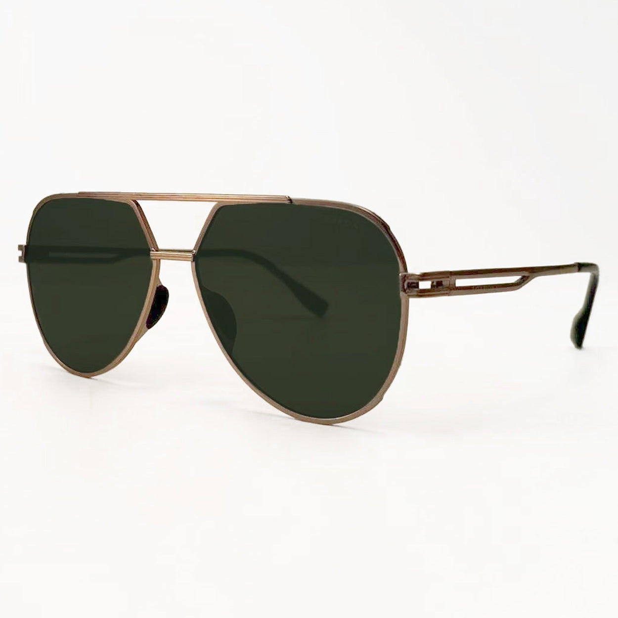 Untangled x Emily - Tangle Free - Olive Aviator Sunglasses - TopFoxx - Flyclothing LLC