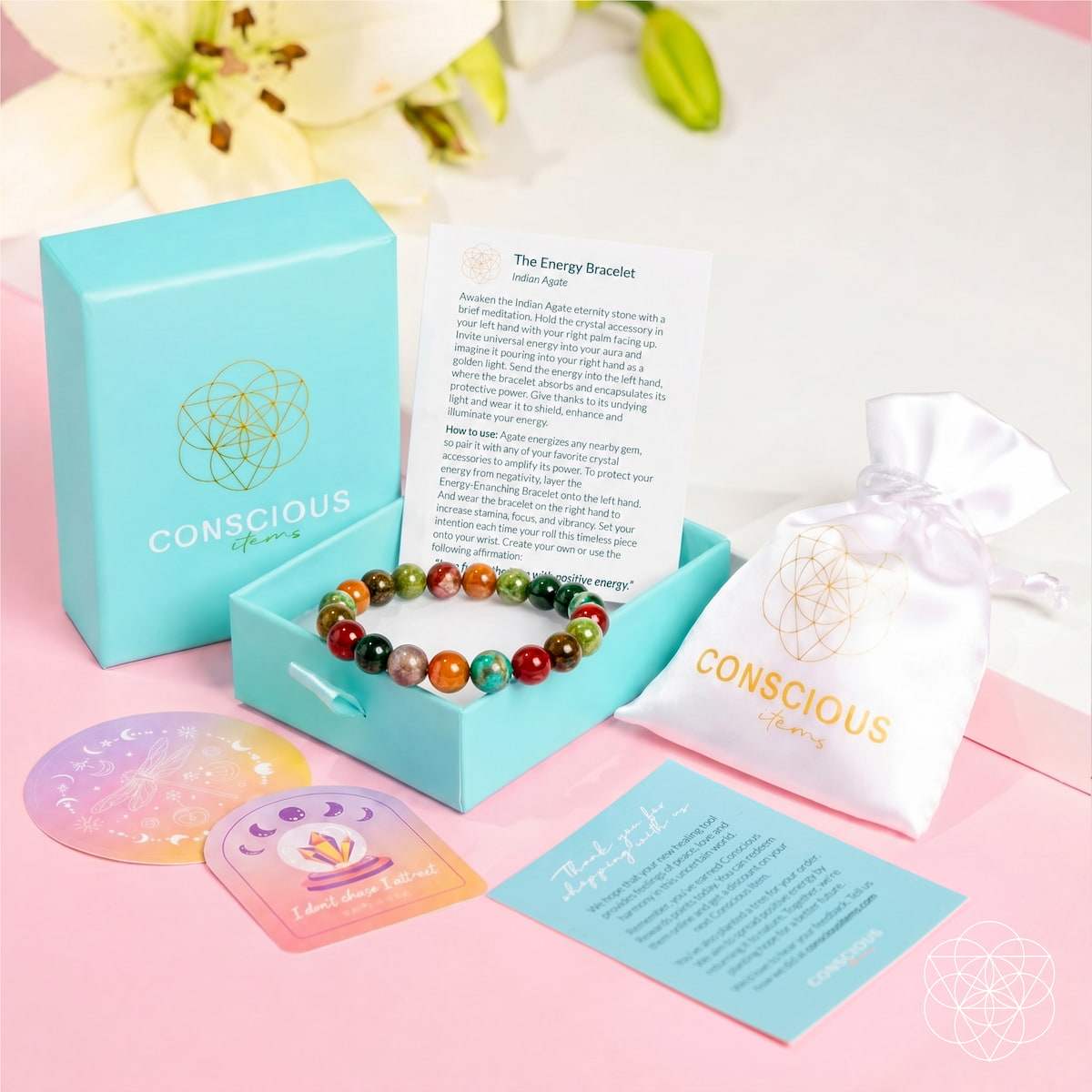 The Energy Bracelet - Conscious Items - Flyclothing LLC