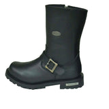 Engineer - Mens Motorcycle Biker Leather Boots