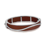Enrapture Wavy Bangle - Belle Étoile Jewelry - Flyclothing LLC