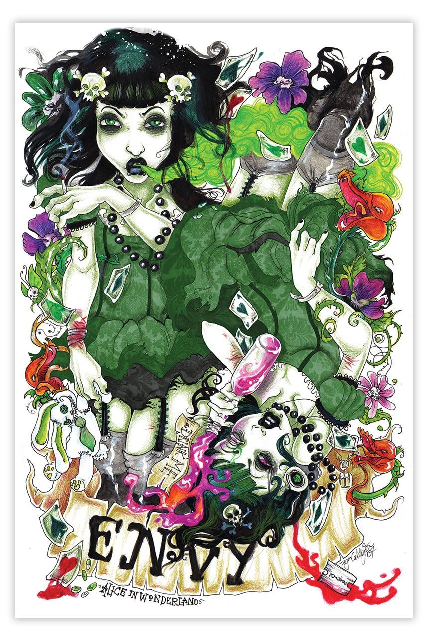 Black Market Art Company Envy Print
