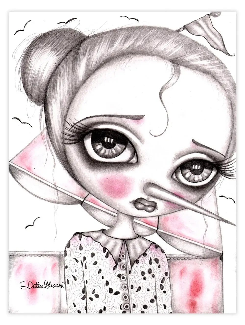 Black Market Art Company Estella Print - Black Market Art Company - Flyclothing LLC