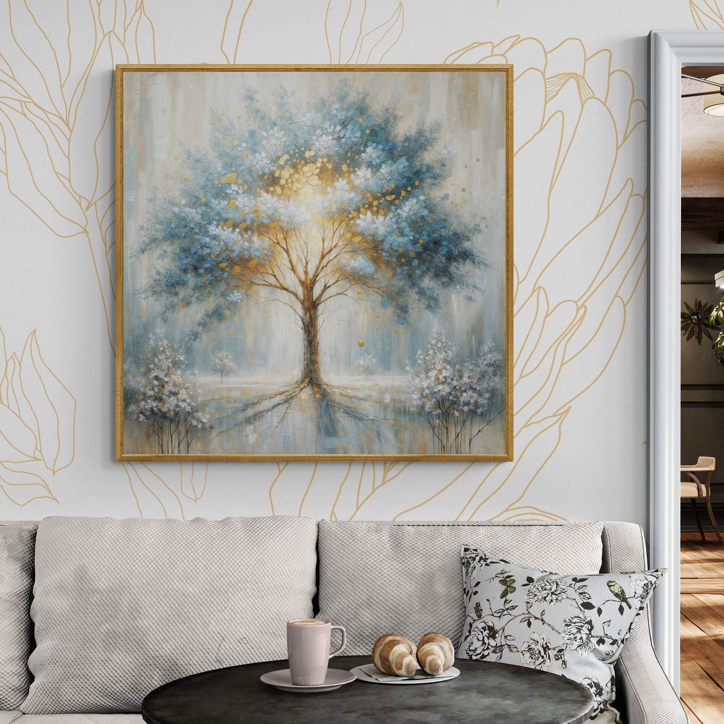 Canvas Print: "Ethereal Arboretum" - Tailored Canvases - Flyclothing LLC