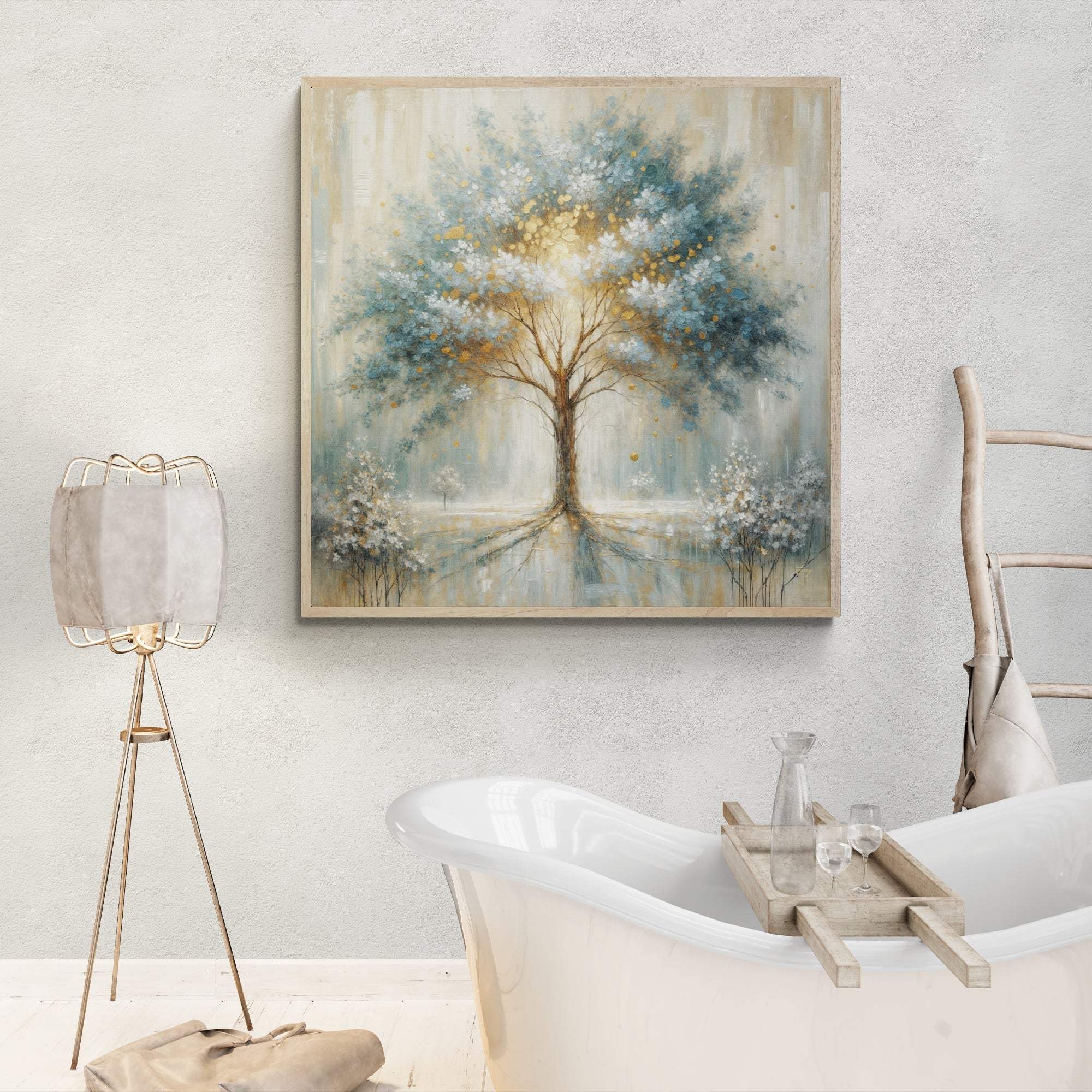 Canvas Print: "Ethereal Arboretum" - Tailored Canvases - Flyclothing LLC
