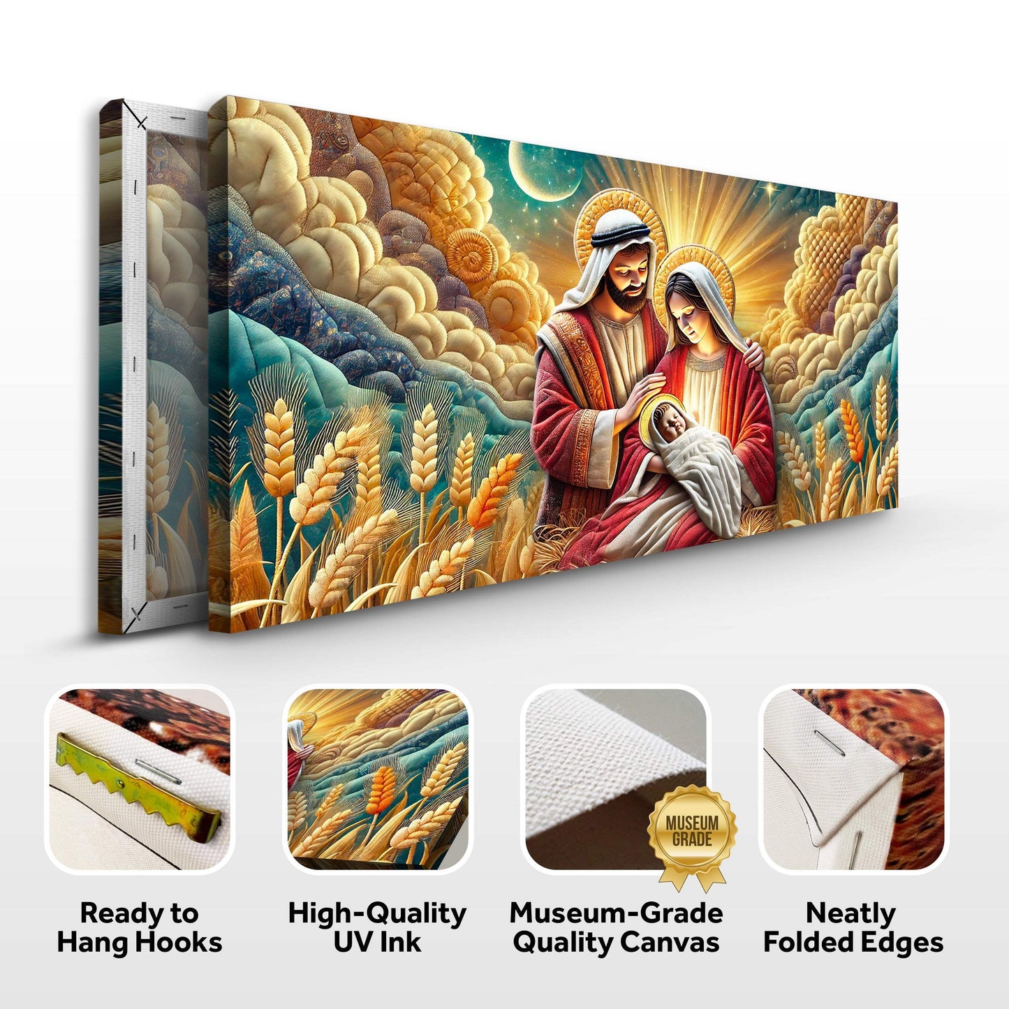 3D Faith Wall Art III - Tailored Canvases - Flyclothing LLC