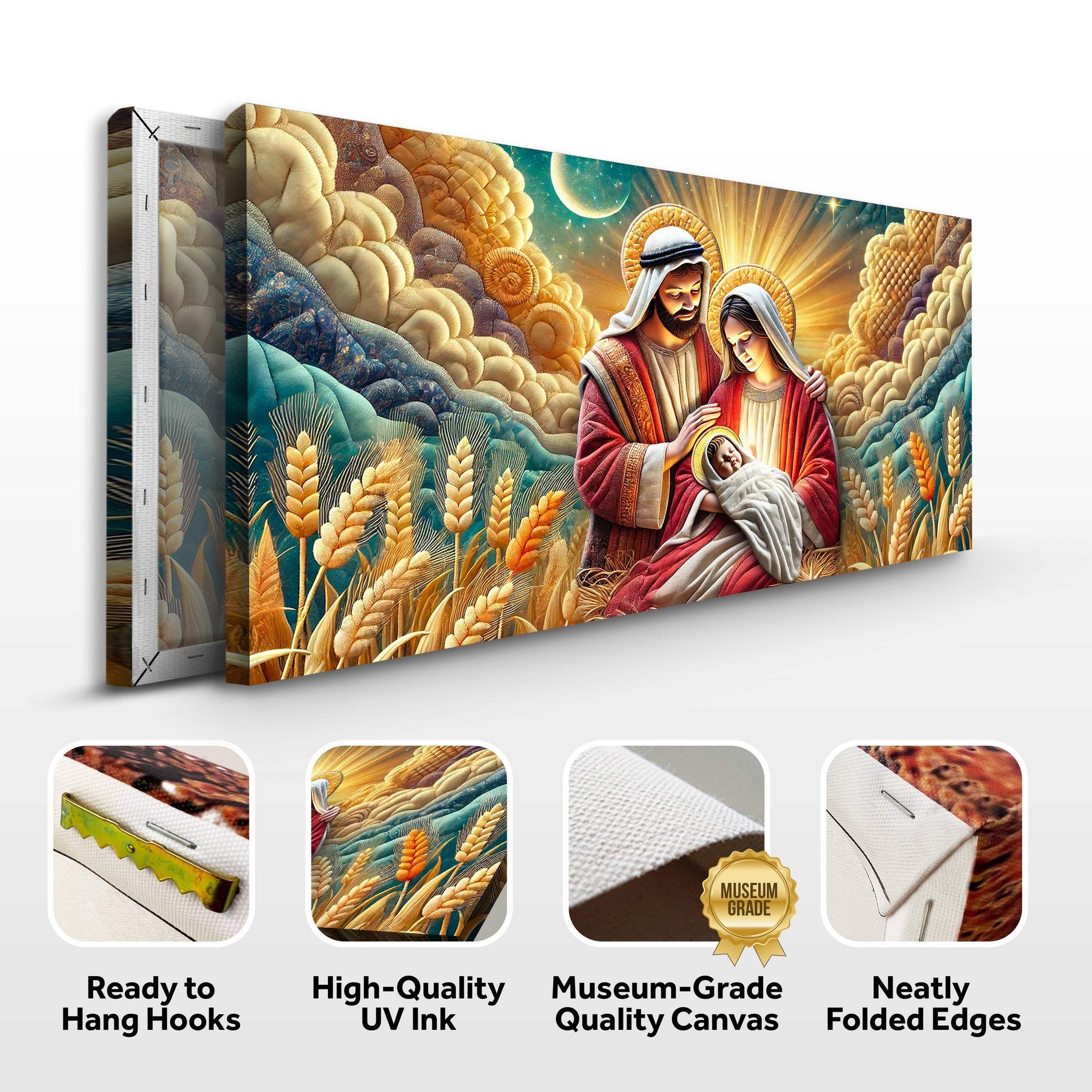 3D Faith Wall Art III - Tailored Canvases - Flyclothing LLC