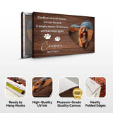 Pet Memorial Sign Goodbyes Are Not Forever II - Tailored Canvases - Flyclothing LLC