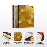 Gold Symphony Wall Art - Tailored Canvases - Flyclothing LLC