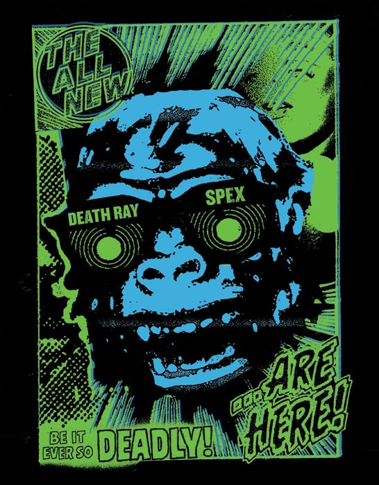 Black Market Art Company Ever So Deadly Print