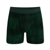 The Extravagance | Dark Green Velvet Ball Hammock Pouch® Boxer - Shinesty - Flyclothing LLC