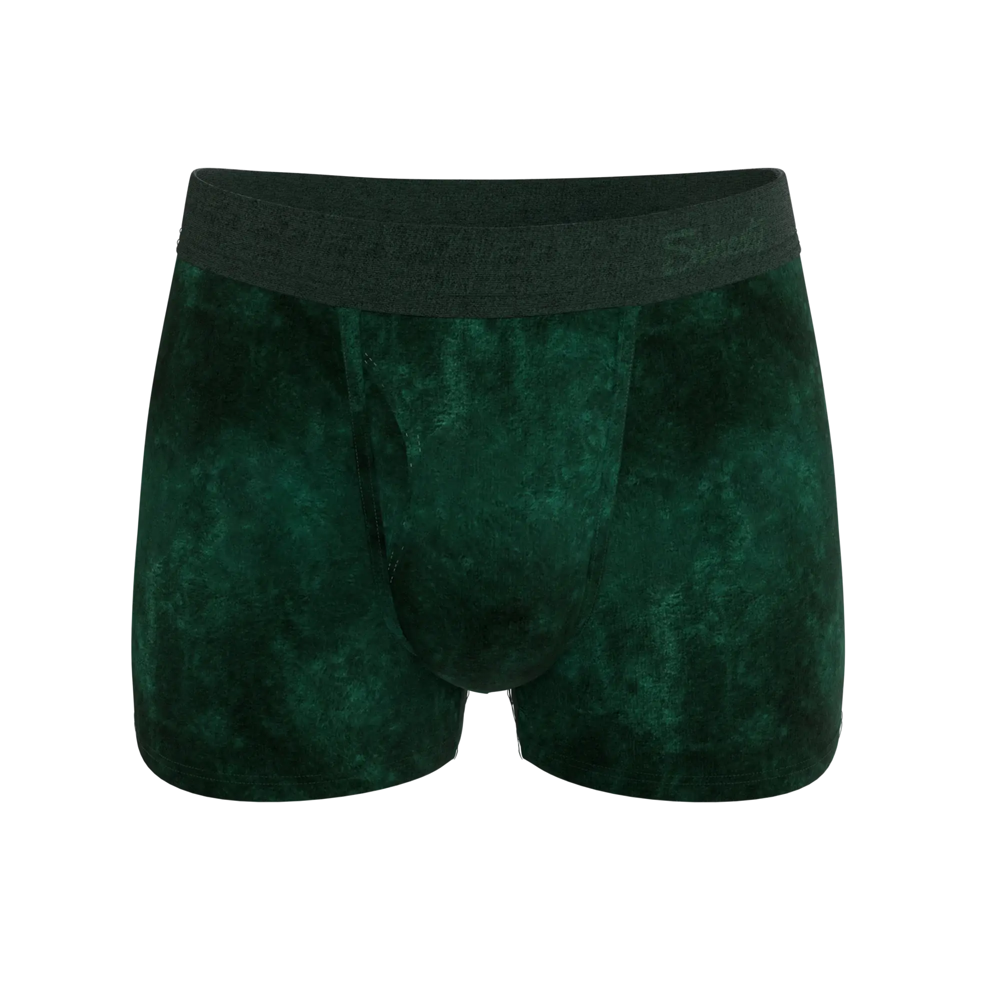 The Extravagance | Dark Green Velvet Trunk Underwear - Shinesty - Flyclothing LLC