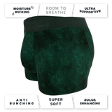The Extravagance | Dark Green Velvet Trunk Underwear - Shinesty - Flyclothing LLC
