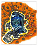 Black Market Art Company Eye Phone Print