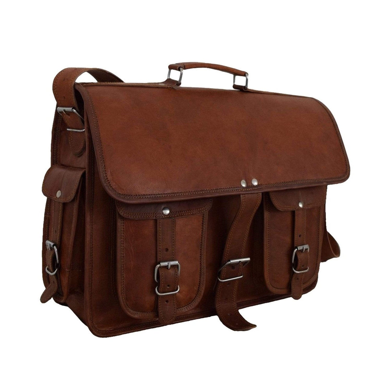 Hartmann Messenger Backpack - Classy Leather Bags - Flyclothing LLC