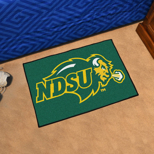 North Dakota State Bison Starter Mat Accent Rug - 19in. x 30in. - North Dakota State