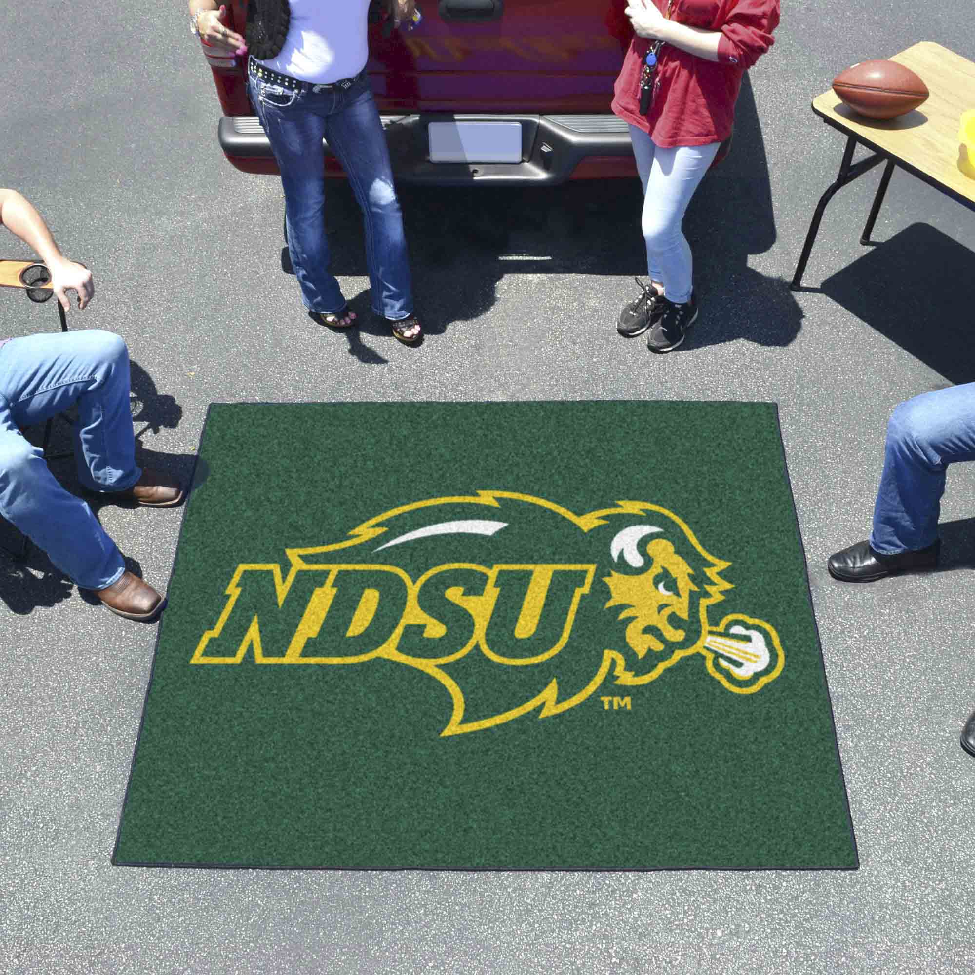 North Dakota State Bison Tailgater Rug - 5ft. x 6ft. - North Dakota State