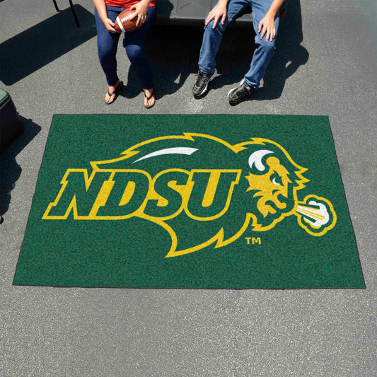 North Dakota State Bison Ulti-Mat Rug - 5ft. x 8ft. - North Dakota State