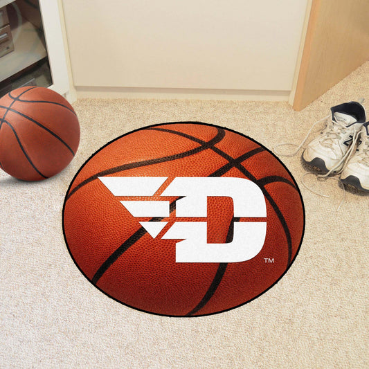Dayton Flyers Basketball Rug - 27in. Diameter - Dayton