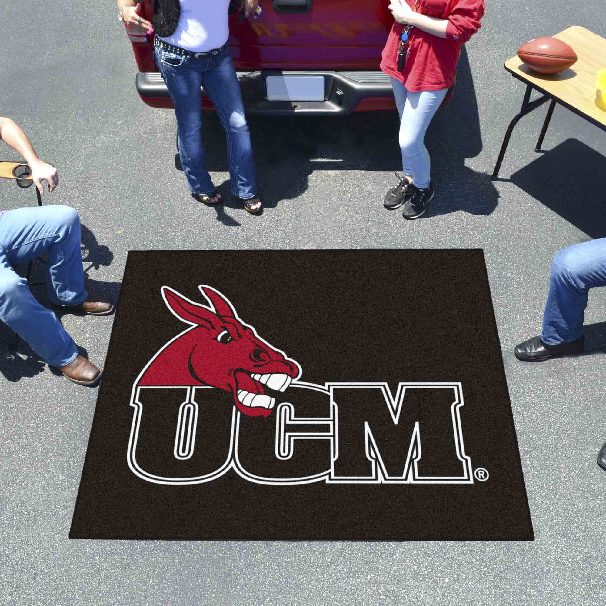 Central Missouri Mules Tailgater Rug - 5ft. x 6ft. - Central Missouri