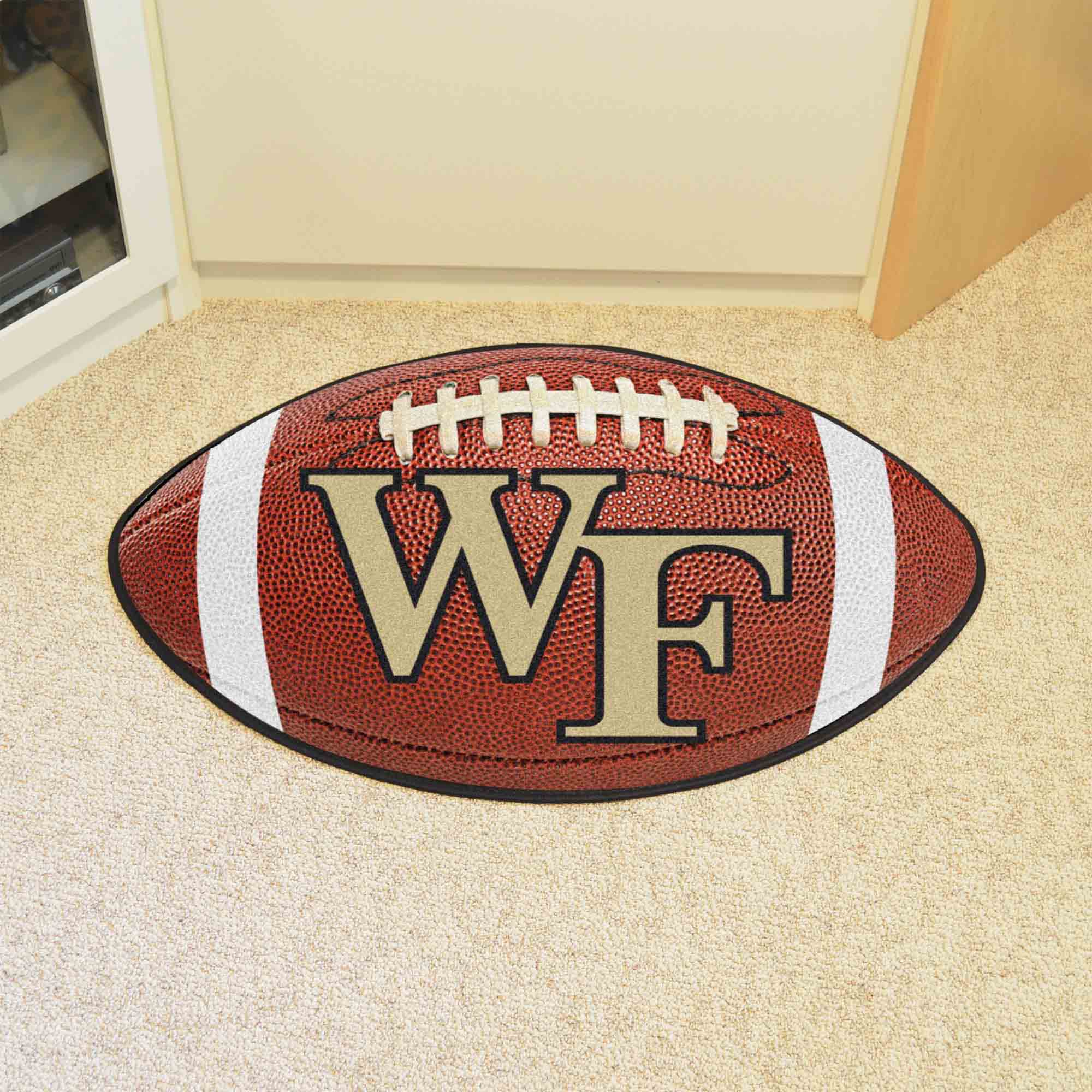 Wake Forest Demon Deacons Football Rug - 20.5in. x 32.5in.